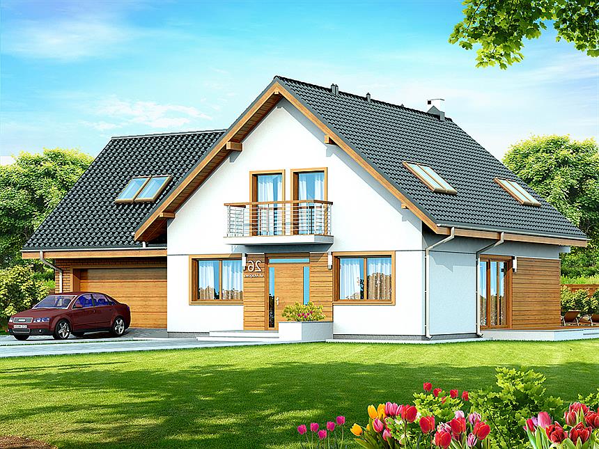 Projekt domu Galilea 2M