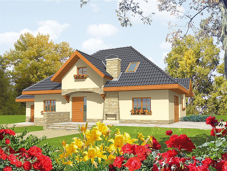 Projekt domu Dobrochna G1