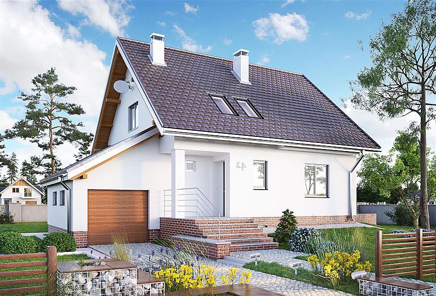 Projekt domu Lubczyk (425)