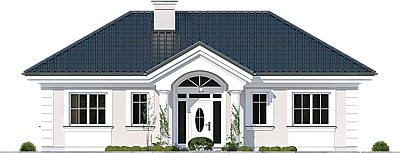 Dom na Dębowej elewacja