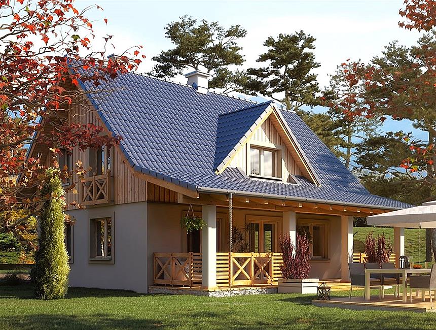Projekt domu Malinowy