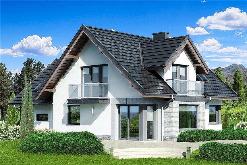 Projekt domu Dom przy Cyprysowej 15 K4
