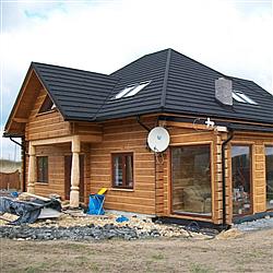 Dom z bala prostokątnego, Trzebinia